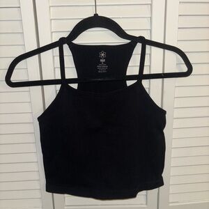 Aura Black Women's Crop Top